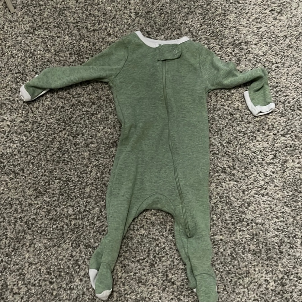 Green thin footie